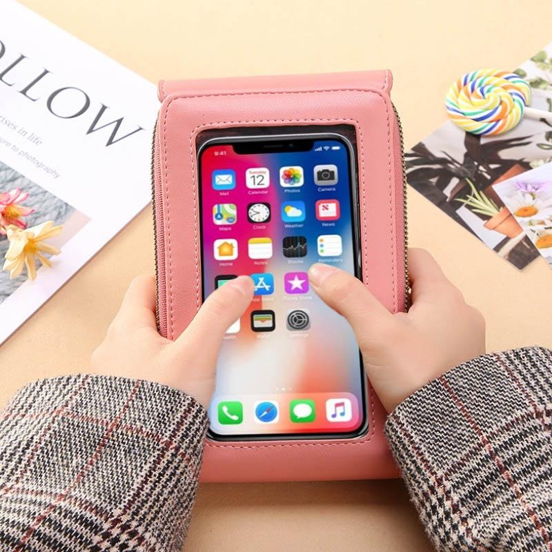 Zelvo — Dokunmatik Ekranlı Telefon Cüzdanı